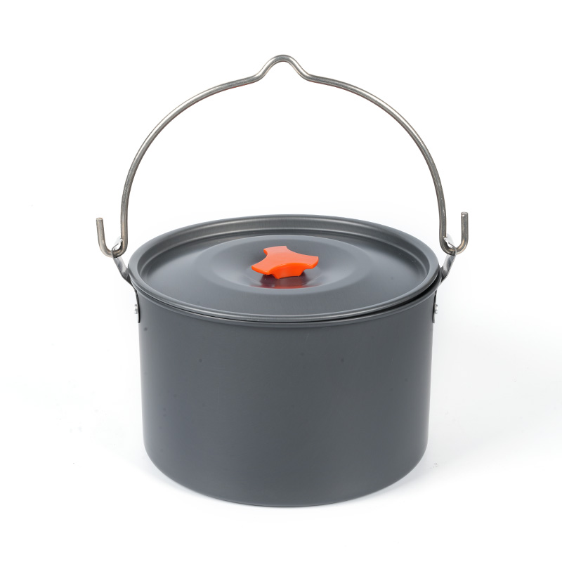 Large Capacity Camping Campfire Hanging Pot