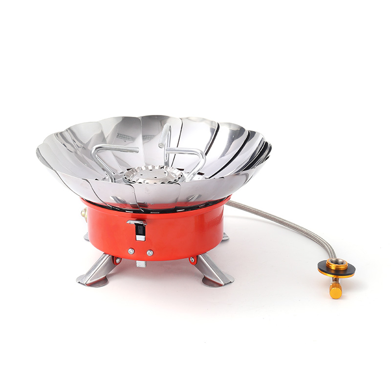 Outdoor Collapsible Lotus Windproof Camping Stove