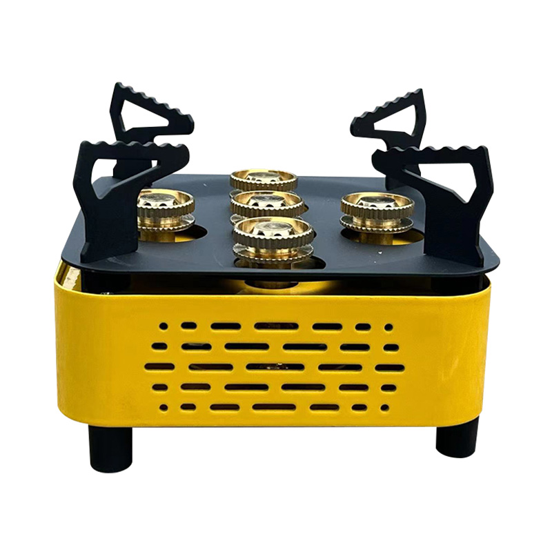 10500W Power Travel Camping Five Burner Gas Stove